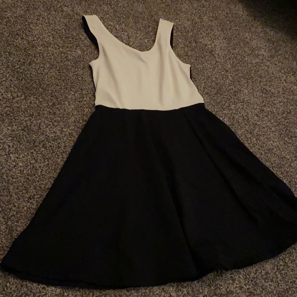 Cynthia Rowley black and white dress
